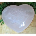 Large Rose Quartz Gemstone Carved Heart 01